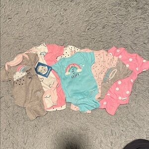 Gerber Preemie Baby Onesies Set (8)